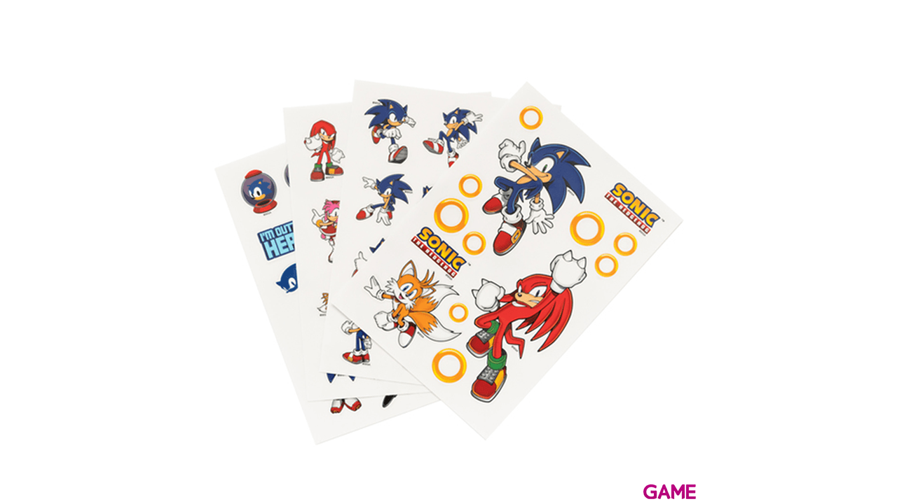 Calcamonías Sonic