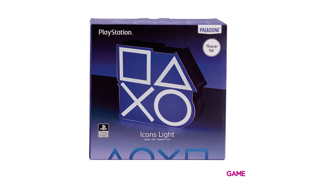 Lámpara Playstation Icono