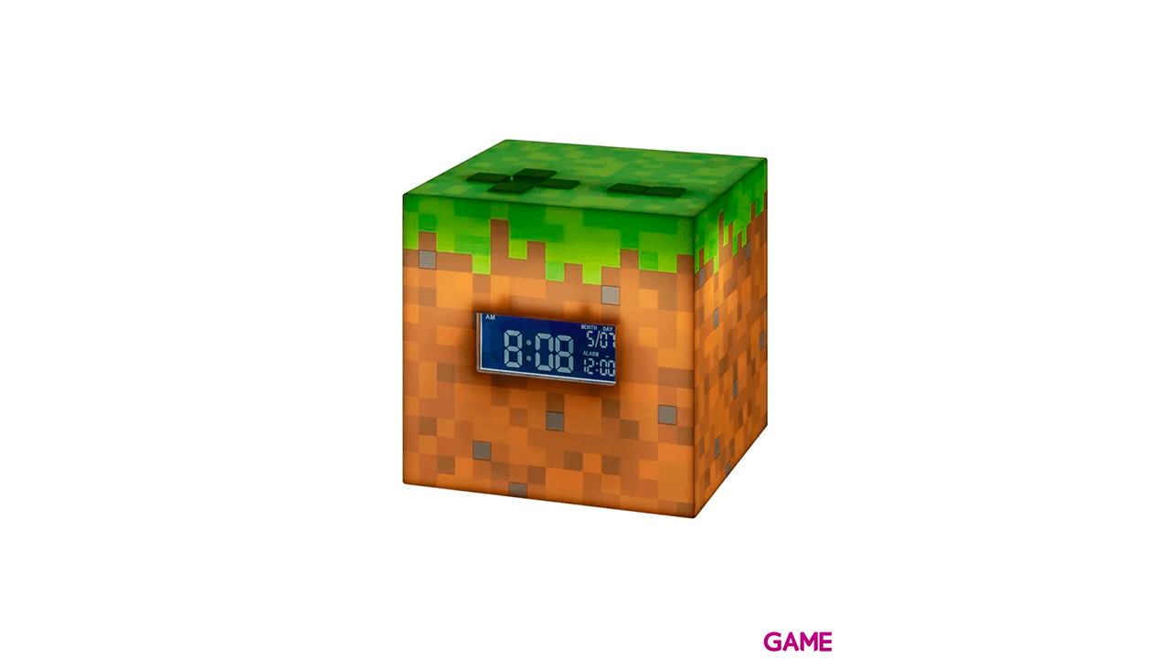 Reloj con Alarma Minecraft