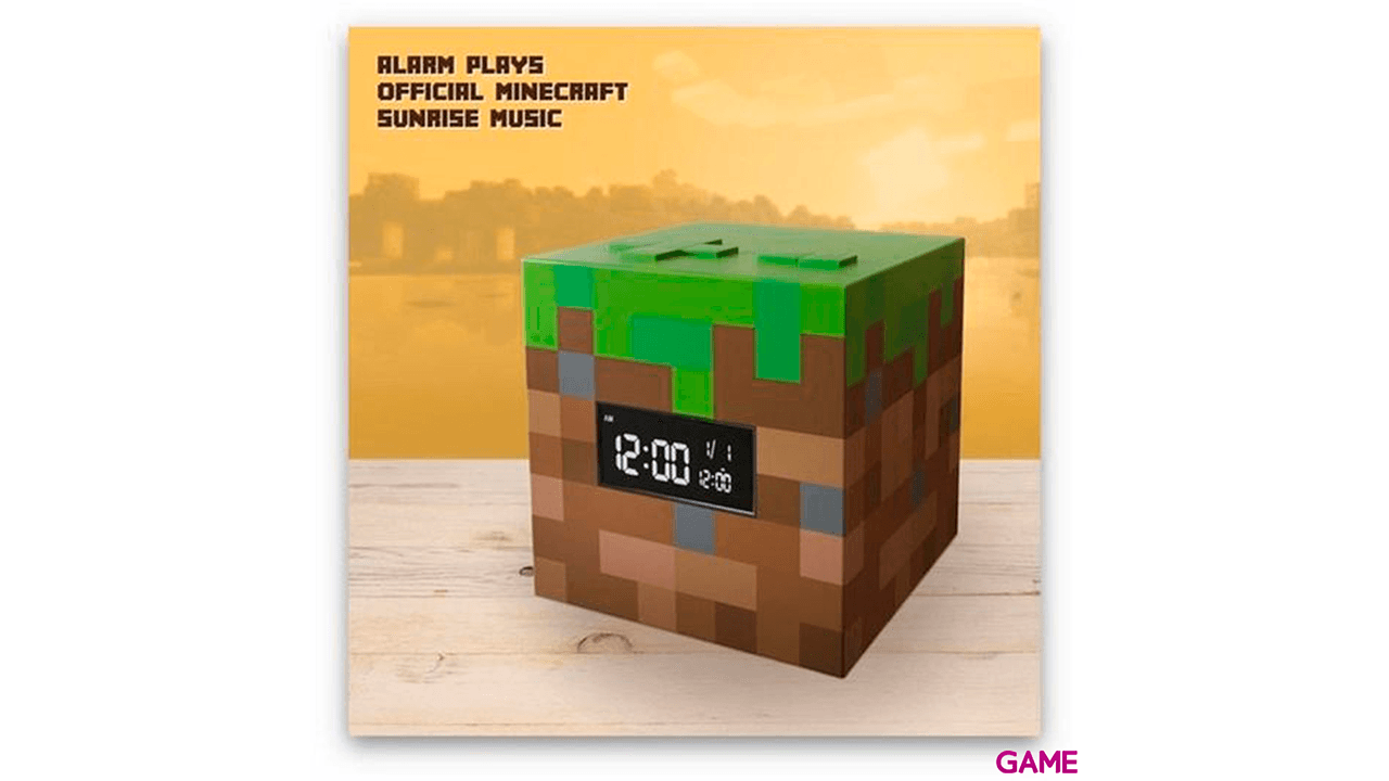 Reloj con Alarma Minecraft