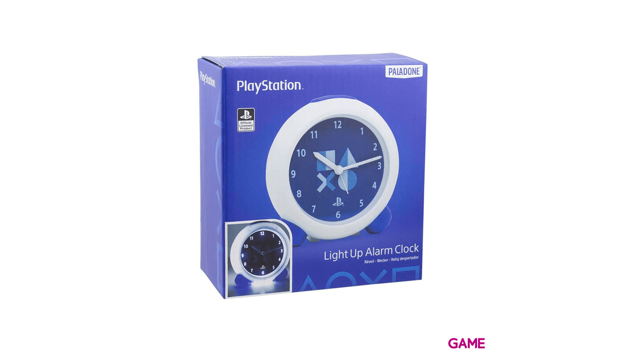 Reloj Despertador Playstation Luminoso