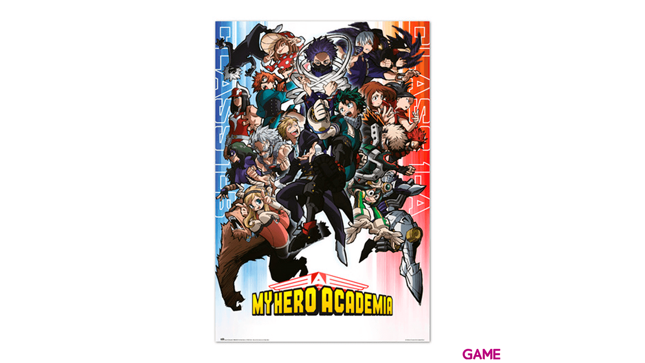 Póster My Hero Academia: Class 1-A & Class 1-B