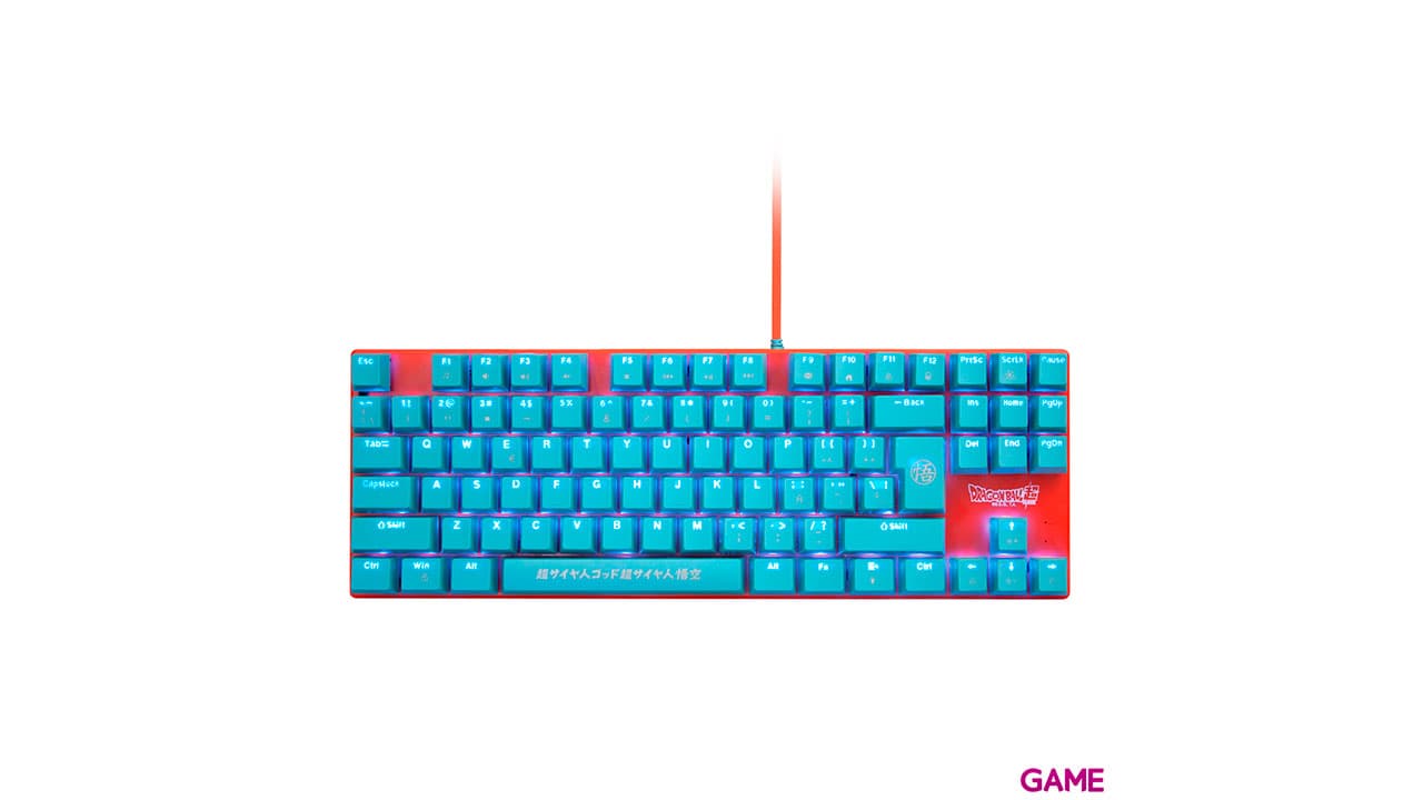 Teclado Dragon Ball Super Keyboard Goku FR-TEC
