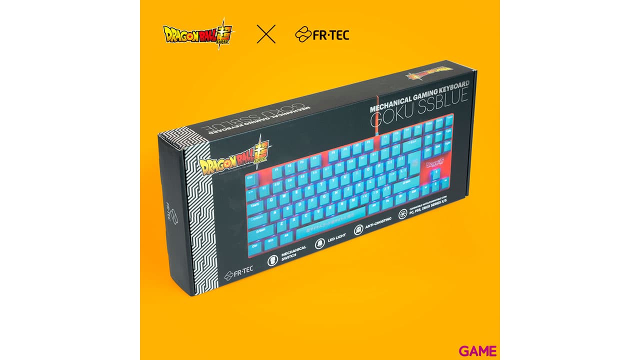 Teclado Dragon Ball Super Keyboard Goku FR-TEC