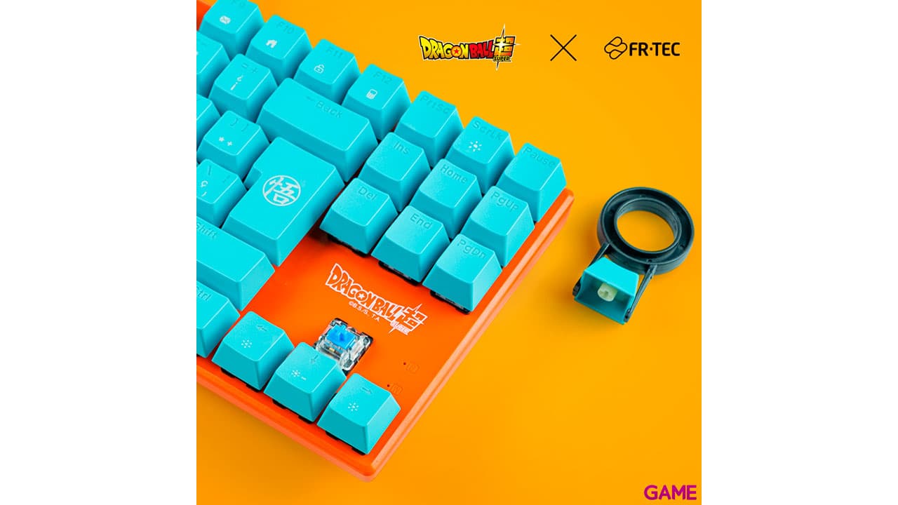 Teclado Dragon Ball Super Keyboard Goku FR-TEC