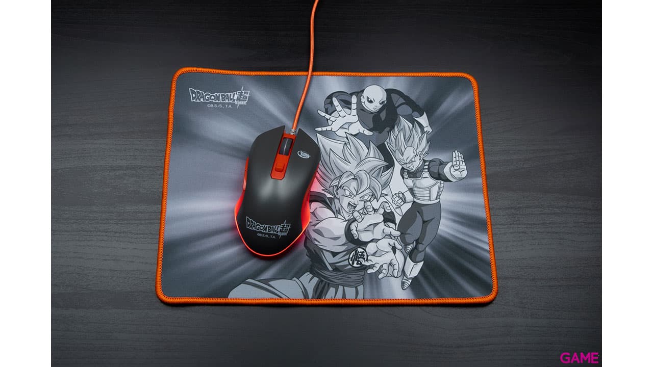 Pack Perféricos Dragon Ball Super (Keyboard + Mouse + Mousepad)