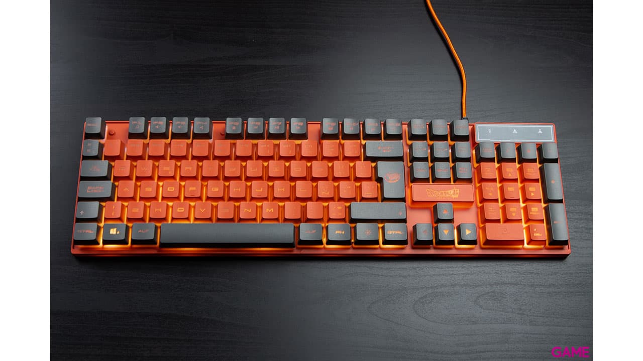 Pack Perféricos Dragon Ball Super (Keyboard + Mouse + Mousepad)