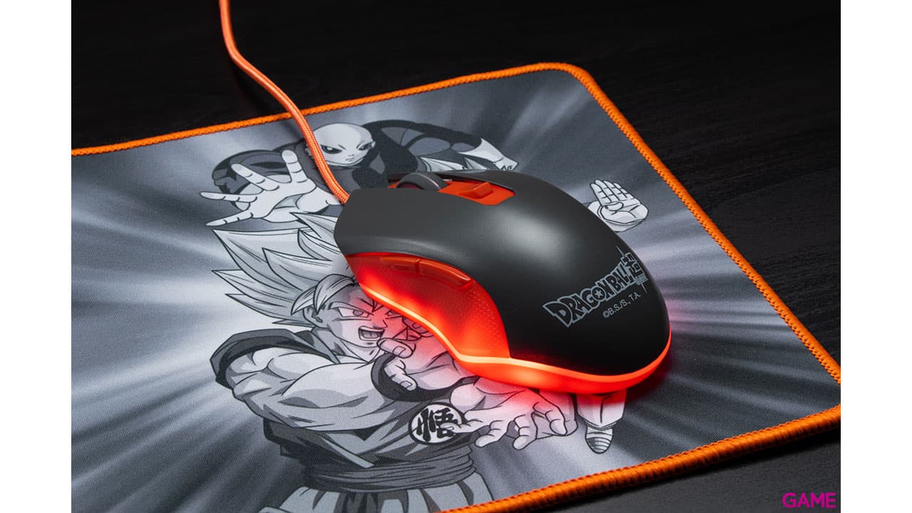 Pack Perféricos Dragon Ball Super (Keyboard + Mouse + Mousepad)