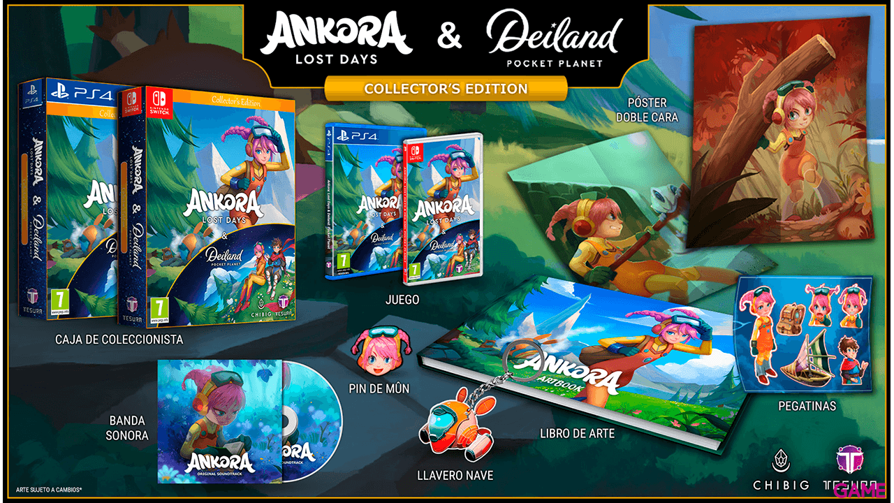 Ankora Lost Days and Deiland Pocket Planet - Collector´s Edition