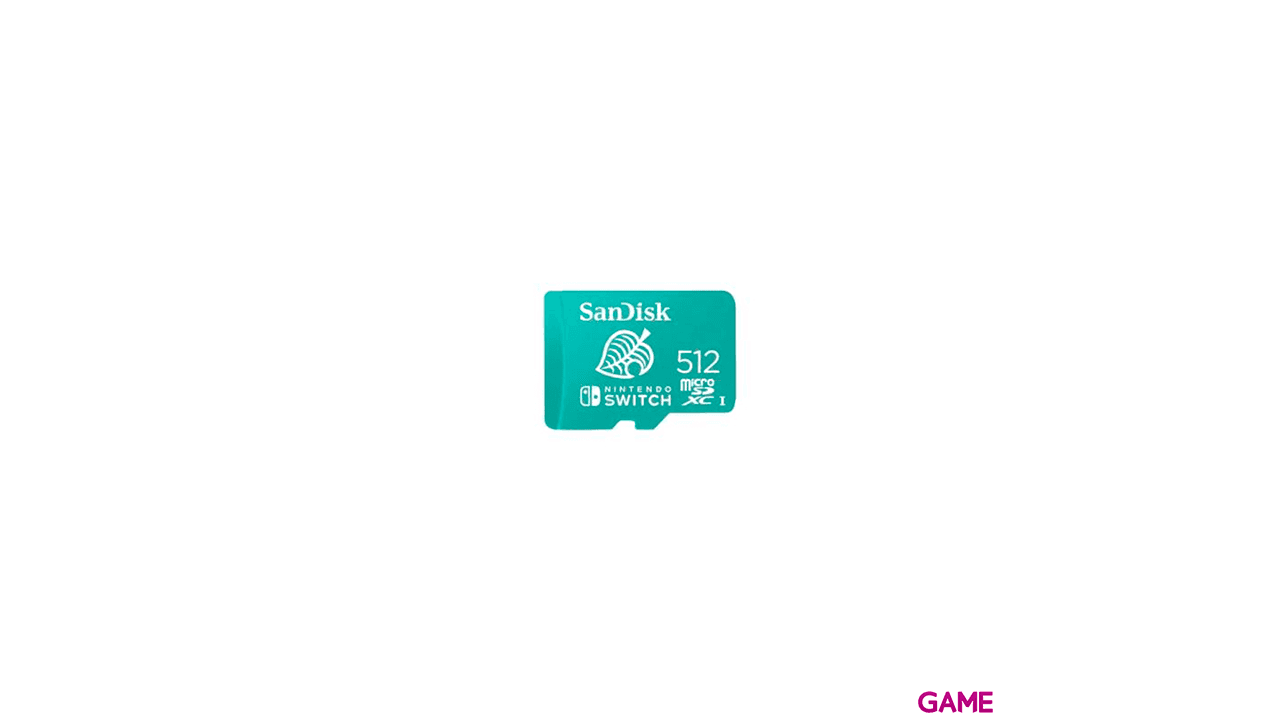 Memoria Sandisk 512GB microSDXC Animal Crossing -Licencia oficial-