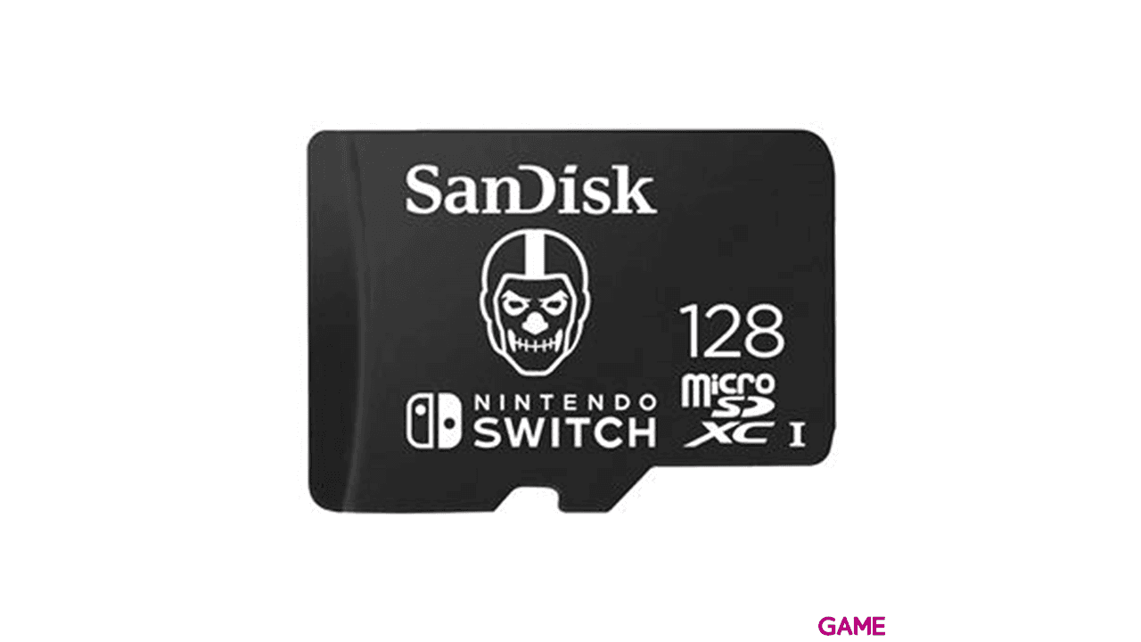 Memoria Sandisk 128GB microSDXC Fortnite -Licencia oficial-