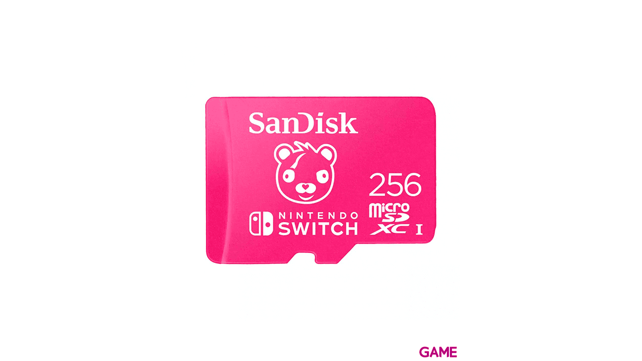 Memoria Sandisk 256GB microSDXC Fortnite -Licencia oficial-