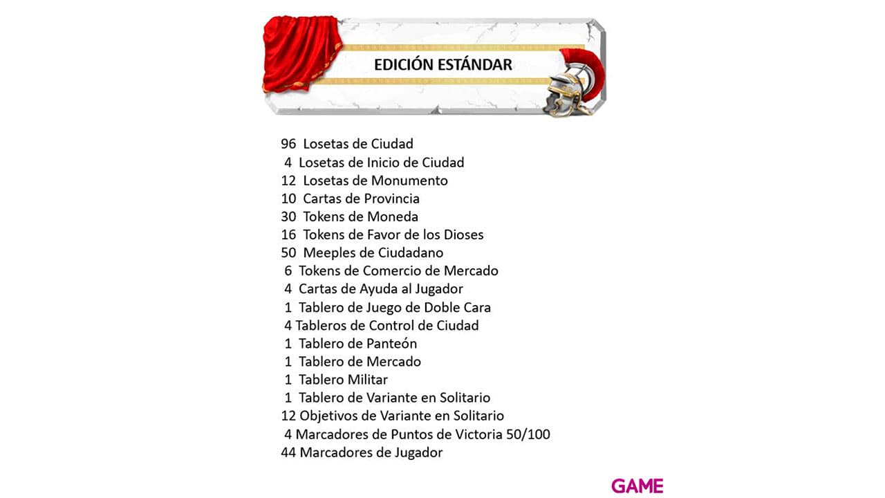 Juego de Mesa Magna Roma
