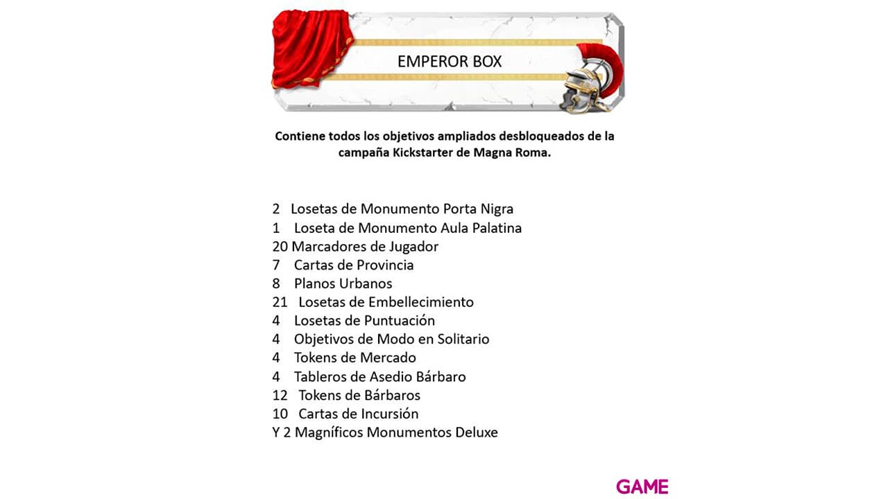 Juego de Mesa Magna Roma: Emperor´s Box