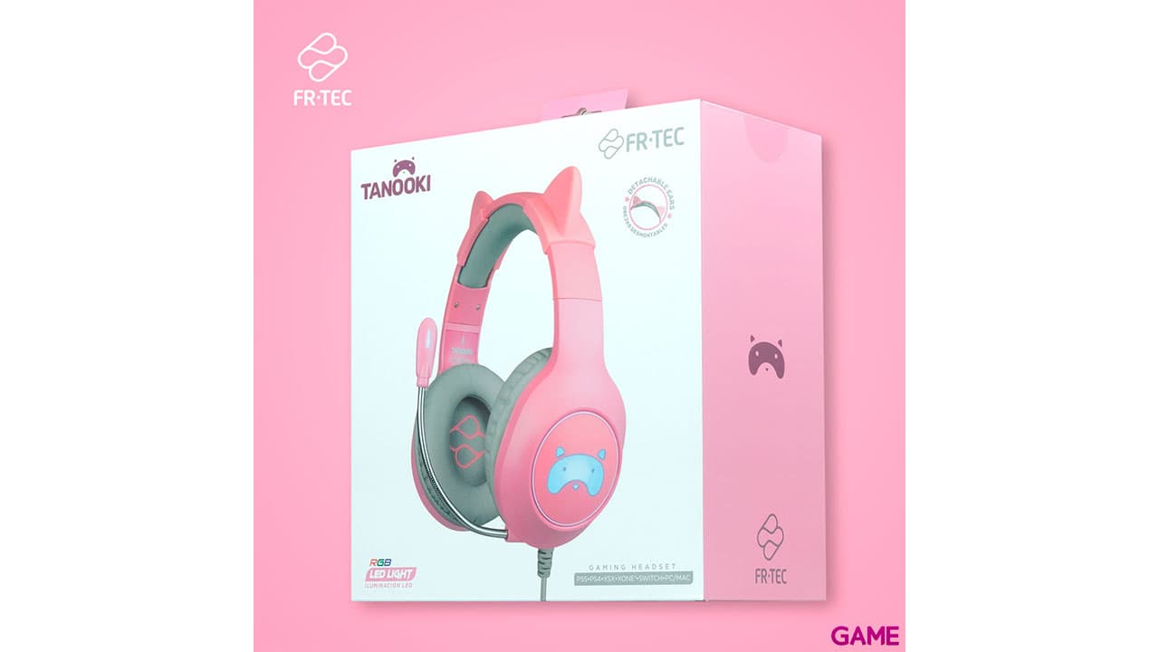 Auriculares Tanooki PS5-PS4-XSX-NSW-PC-TEL