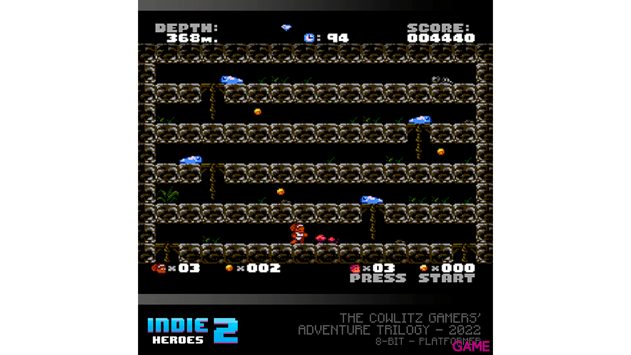 Cartucho Evercade Indie Heroes 2
