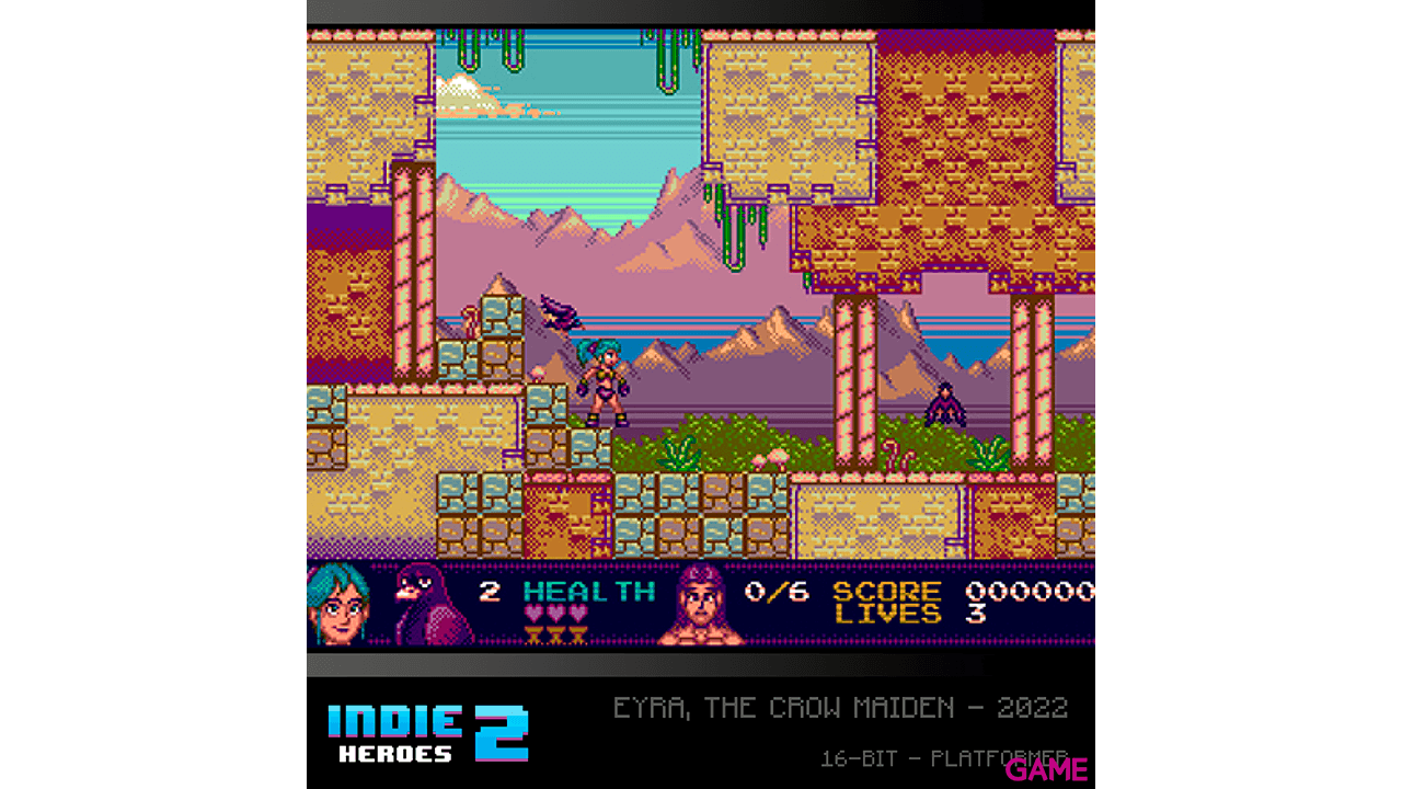Cartucho Evercade Indie Heroes 2