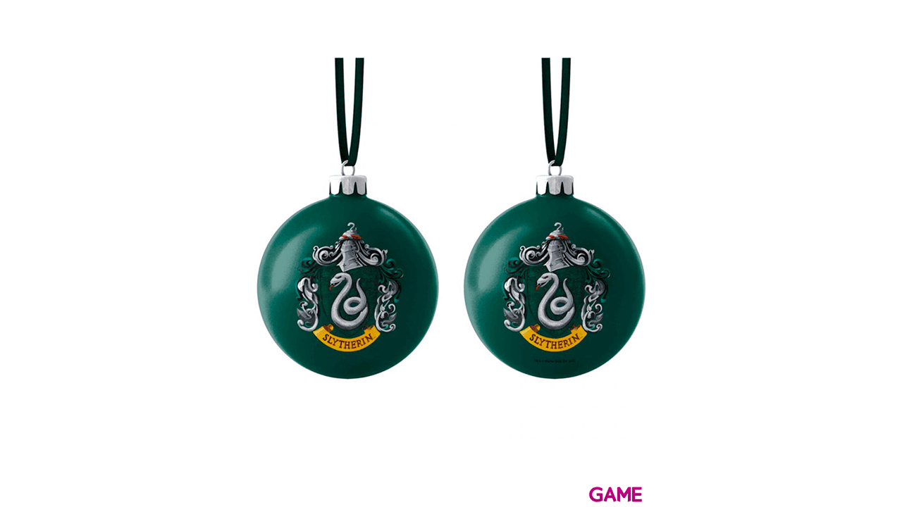 Bola de Navidad Harry Potter Slytherin