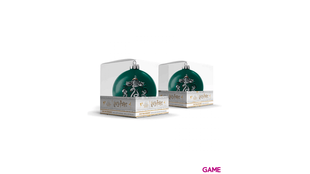 Bola de Navidad Harry Potter Slytherin