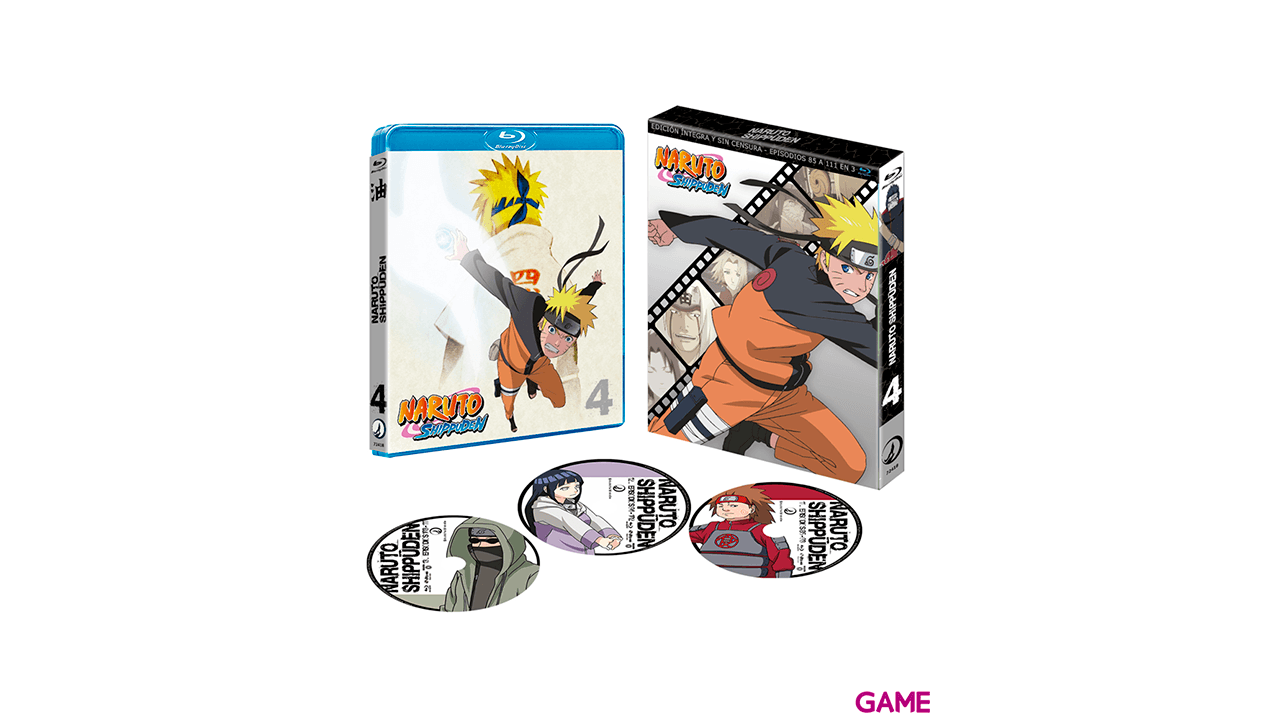 Naruto Shippuden Box 4 Episodios 85 a 111