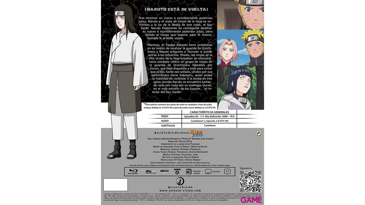 Naruto Shippuden Box 4 Episodios 85 a 111