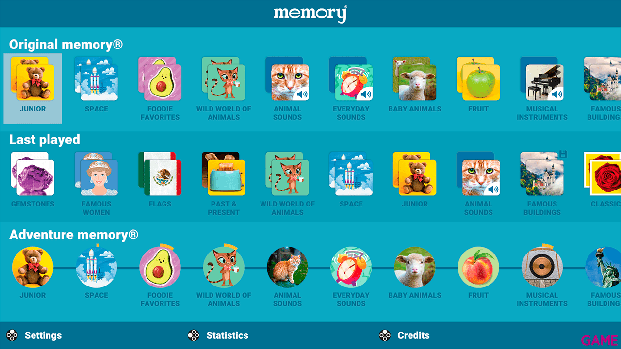 Ravensburger Memory - CIAB Nintendo Switch