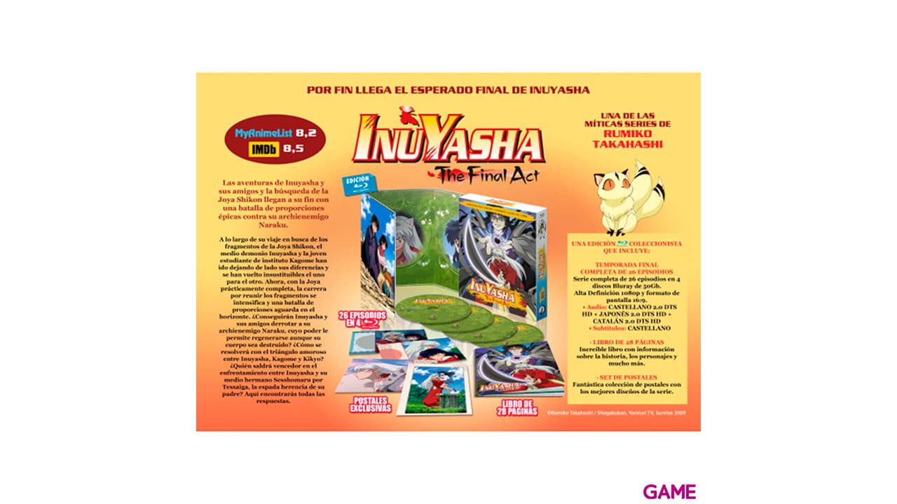 Inuyasha The final Act - Edición Digipack