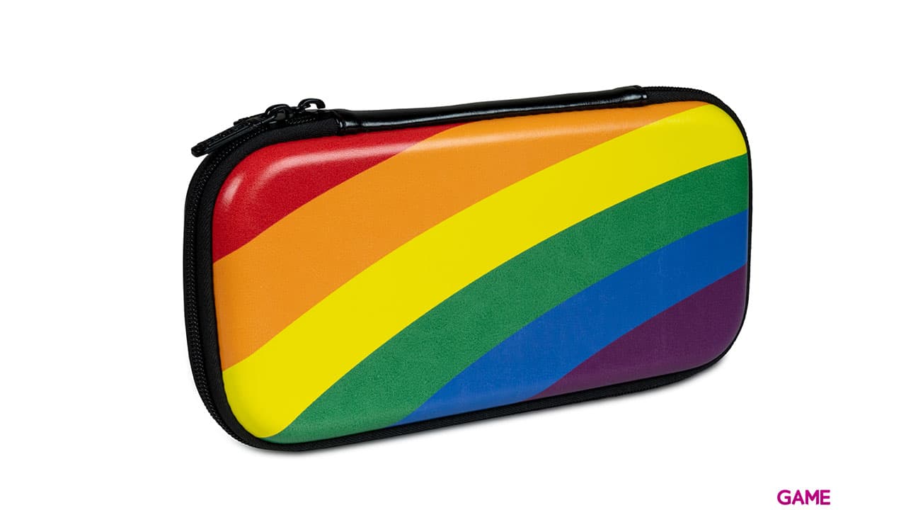 Funda Rigida Bigben para Nintendo Switch Diseño Rainbow