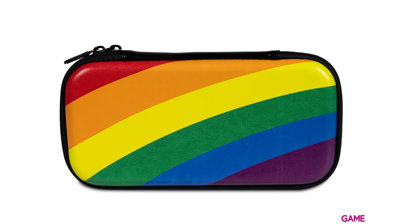 Funda Rigida Bigben para Nintendo Switch Diseño Rainbow