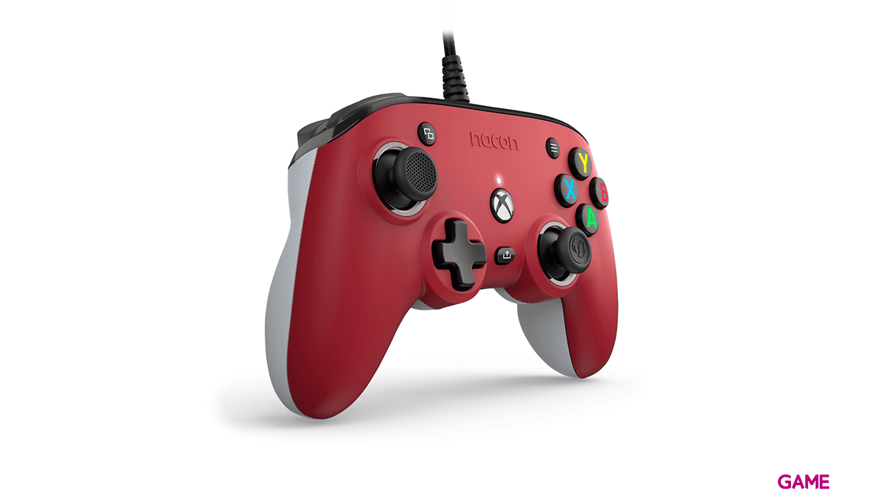 Mando con cable Nacon Pro Compact Rojo