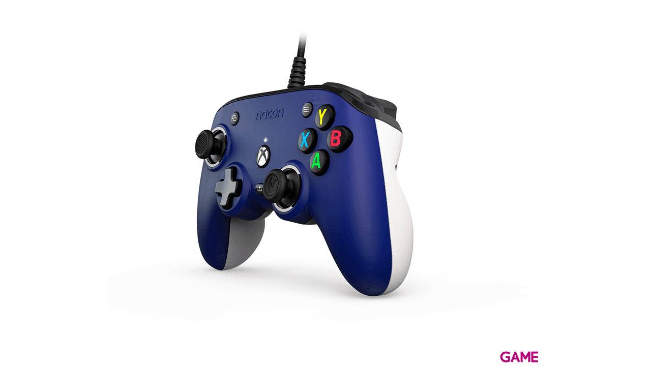 Mando con cable Nacon Pro Compact Azul