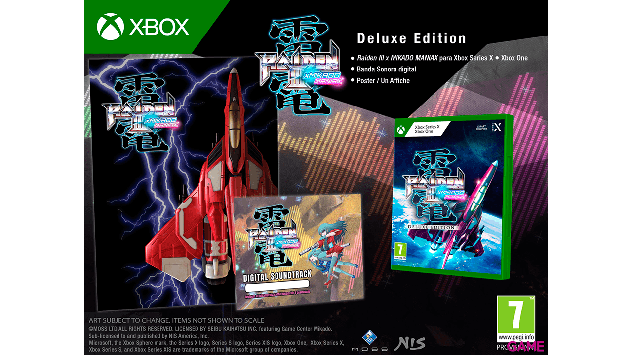 Raiden III x MIKADO MANIAX Deluxe Edition
