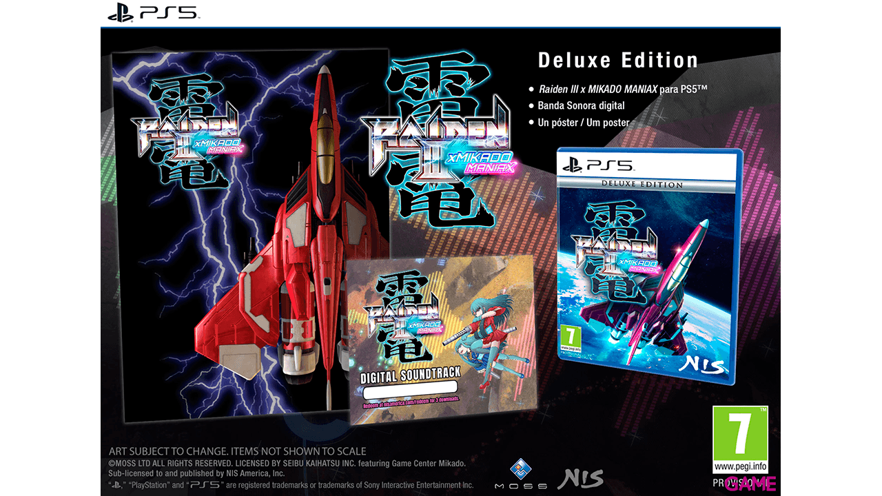 Raiden III x MIKADO MANIAX Deluxe Edition PS5