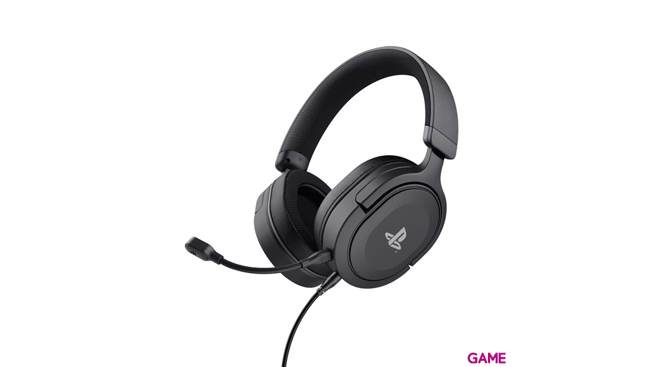 Trust GXT498 Forta Negro PC - PS5 - PS4 - Switch - Licencia PlayStation - Auriculares Gaming