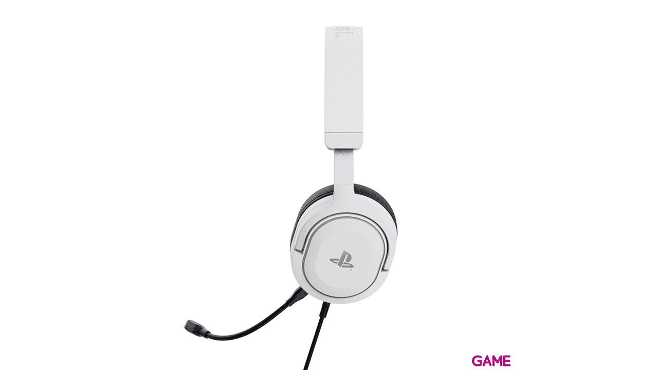 Trust GXT498 Forta Blanco PC - PS5 - PS4 - Switch - Licencia PlayStation - Auriculares Gaming
