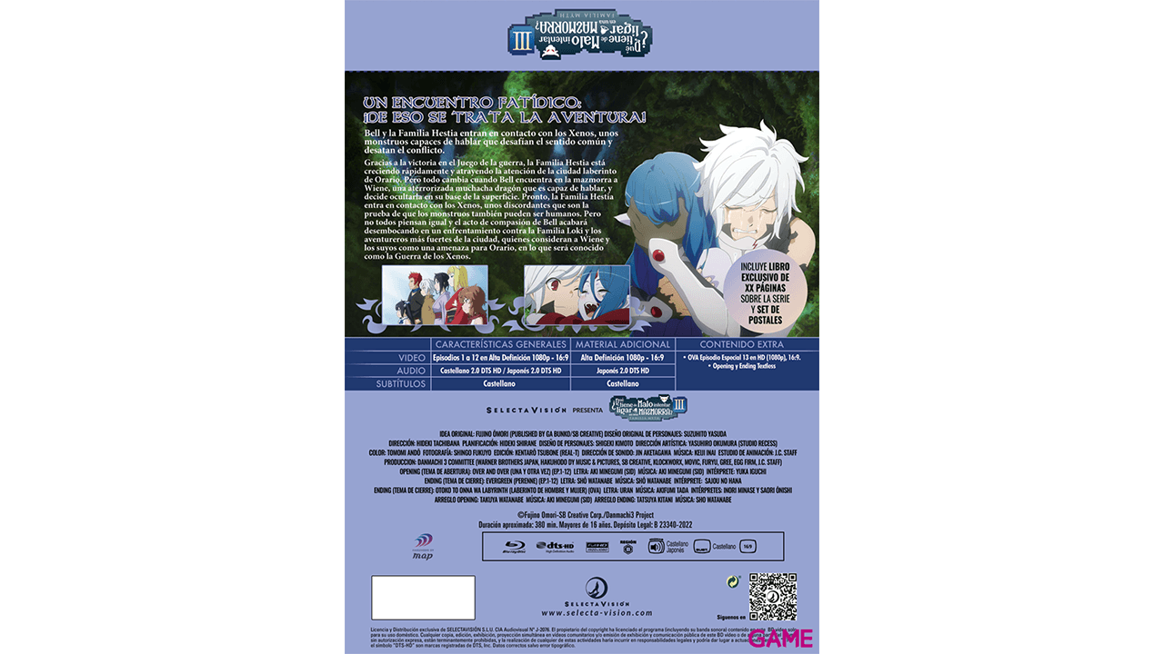 Qué Tiene de Malo Intentar Ligar en una Mazmorra Danmachi Temporada 3