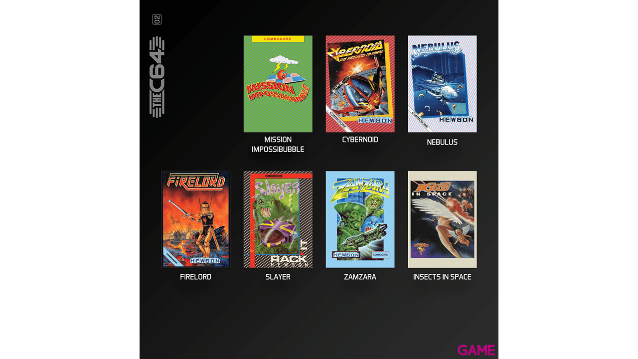 Cartucho Evercade C64 Collection 2