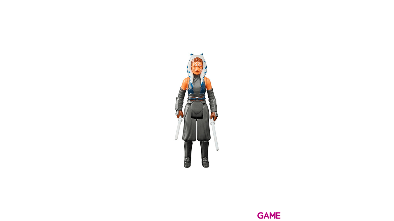 Figura Star Wars The Mandalorian Ahsoka Tano Colección Retro
