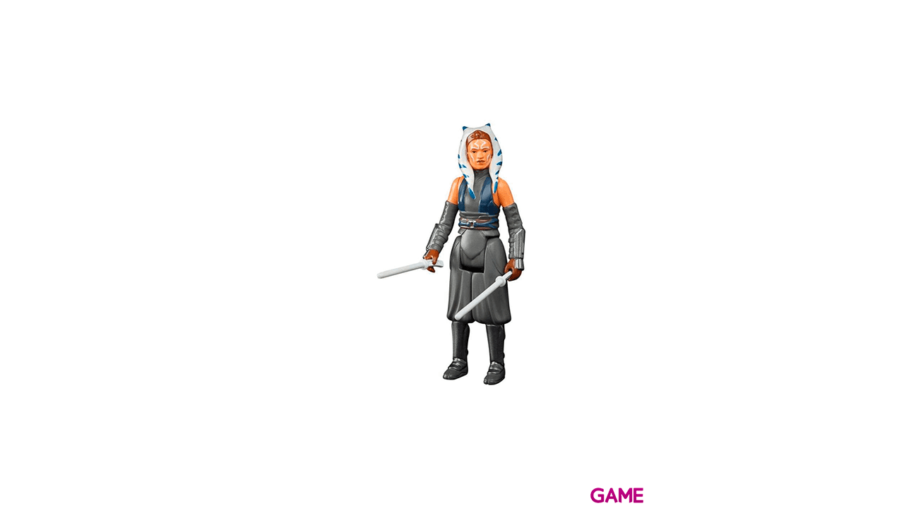 Figura Star Wars The Mandalorian Ahsoka Tano Colección Retro