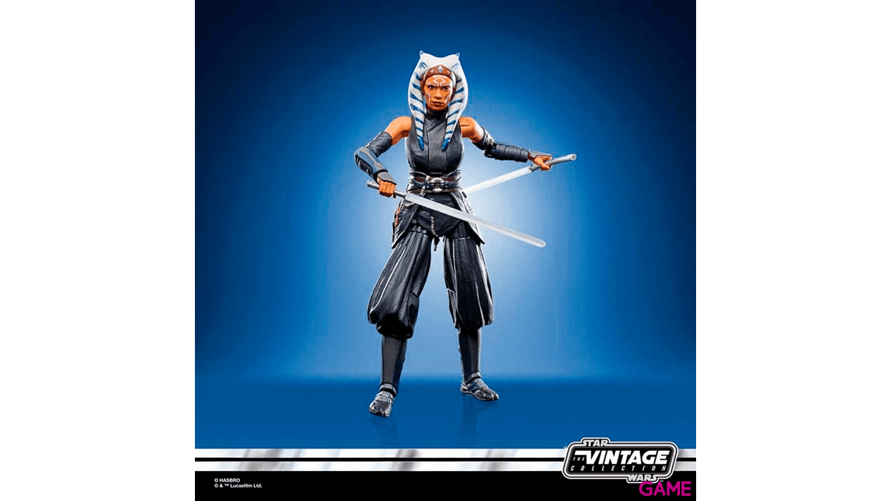 Figura Star Wars The Mandalorian Ahsoka Tano Corvus Colección Retro Vintage
