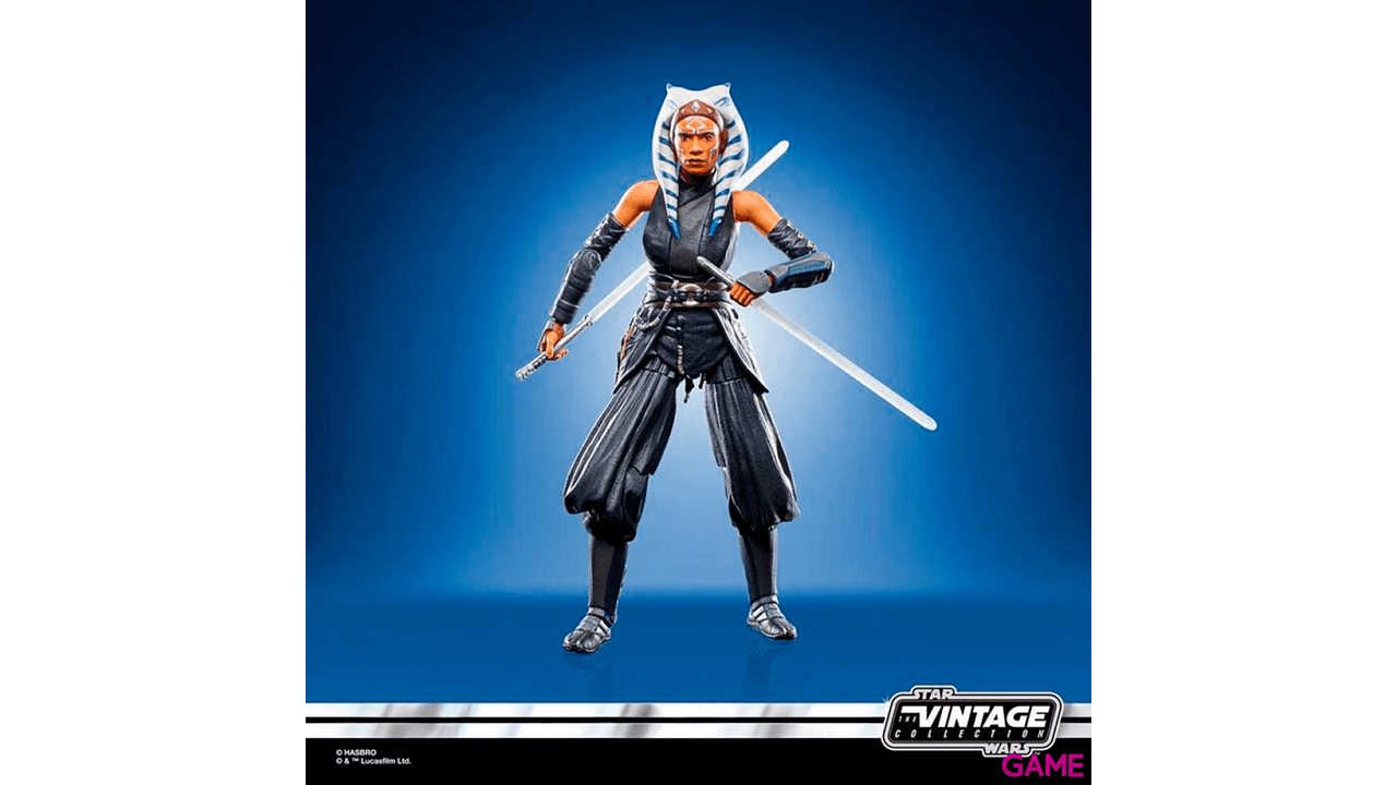 Figura Star Wars The Mandalorian Ahsoka Tano Corvus Colección Retro Vintage
