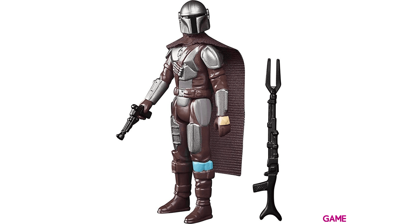 Figura Star Wars The Mandalorian Armadura Beskar Colección Retro