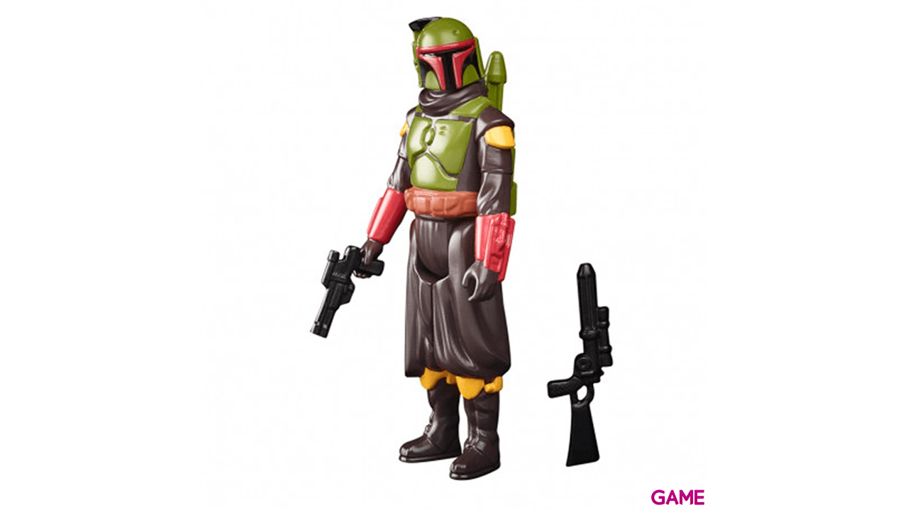 Figura Star Wars The Mandalorian Boba Fett Morak Colección Retro