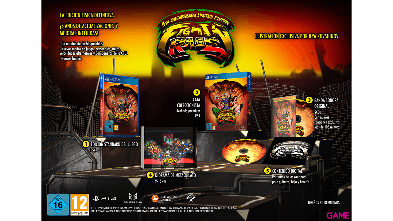 Fight ´N Rage 5th Anniversary Limited Edition