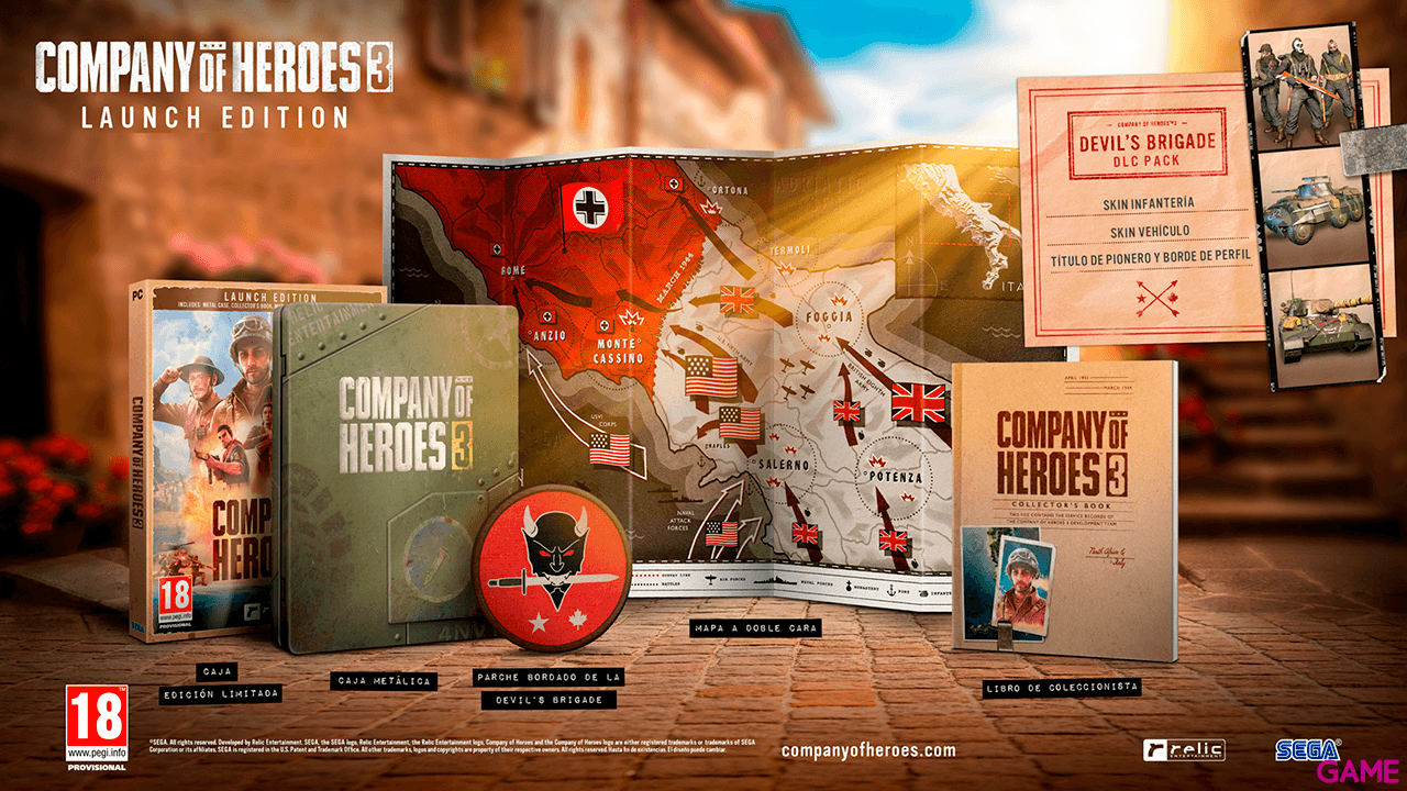 Company of Heroes 3 Limited Edition Metal Case