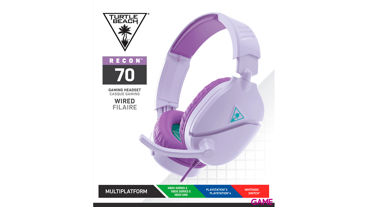 Auriculares Turtle Beach Recon 70 Lavanda
