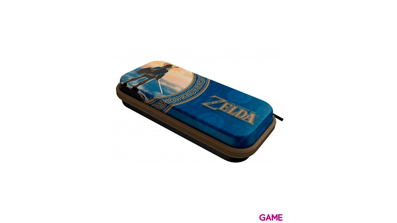 Funda PDP Travel Case Zelda Hyrule Blue - Licencia oficial-