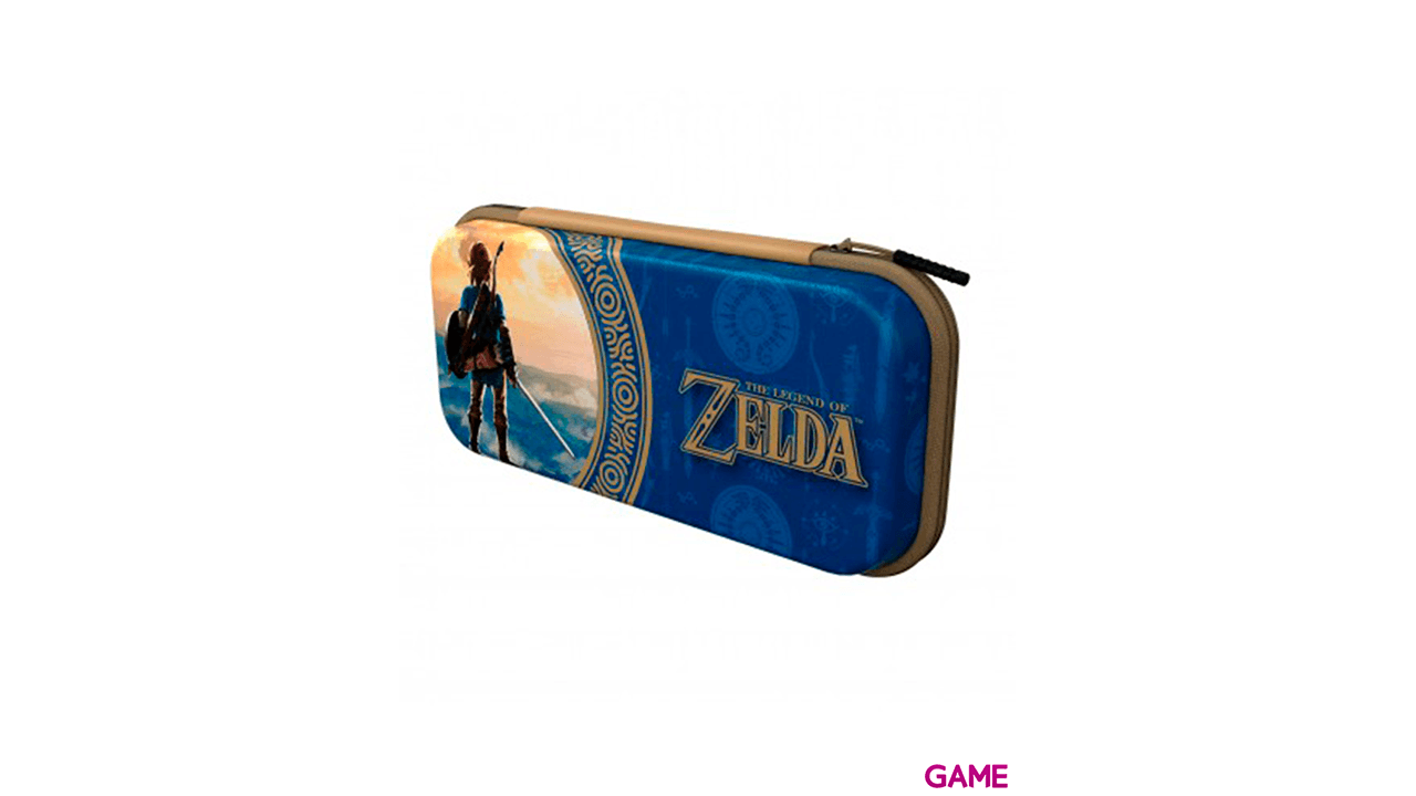 Funda PDP Travel Case Zelda Hyrule Blue - Licencia oficial-