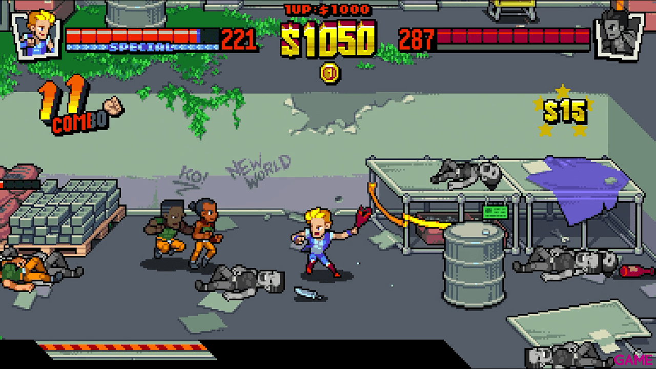 Double Dragon Gaiden Rise of the Dragons