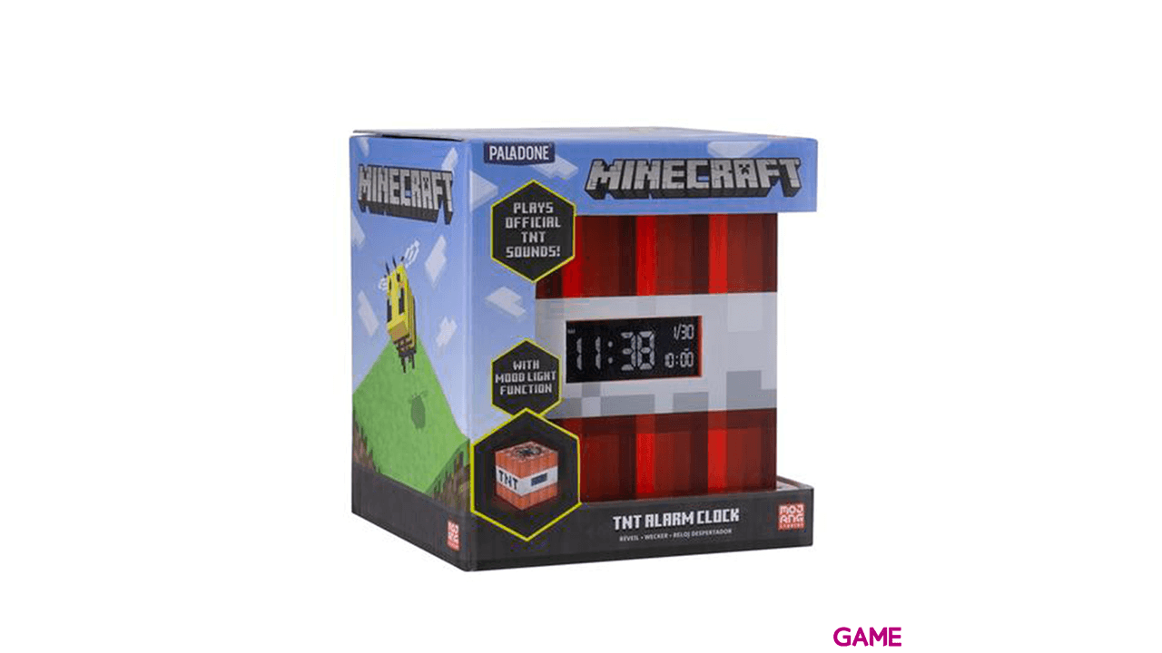 Despertador Minecraft TNT